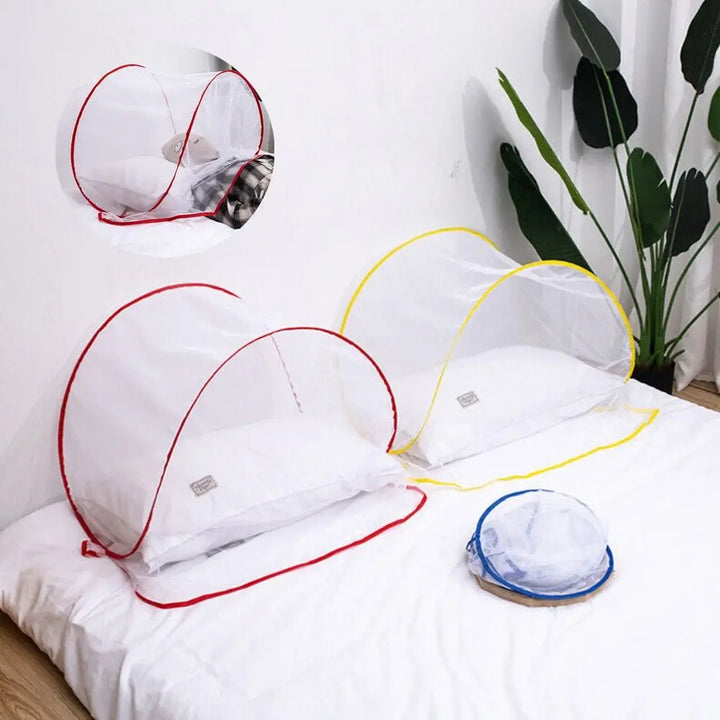 Moustiquaire de lit rouge anti-moustiques pour chambre