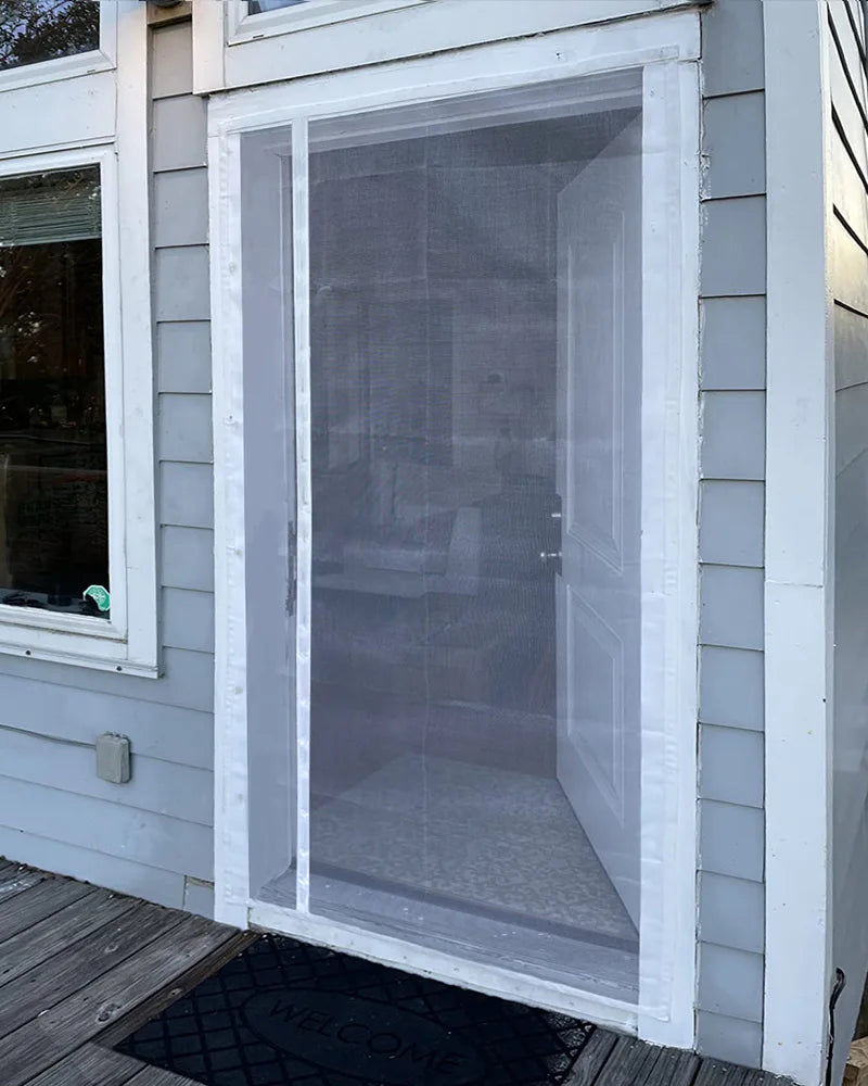 Moustiquaire de porte magnétique anti-insectes