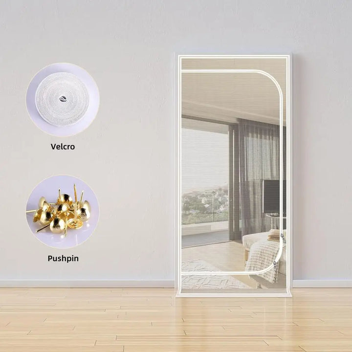 Moustiquaire de porte magnétique anti-insectes