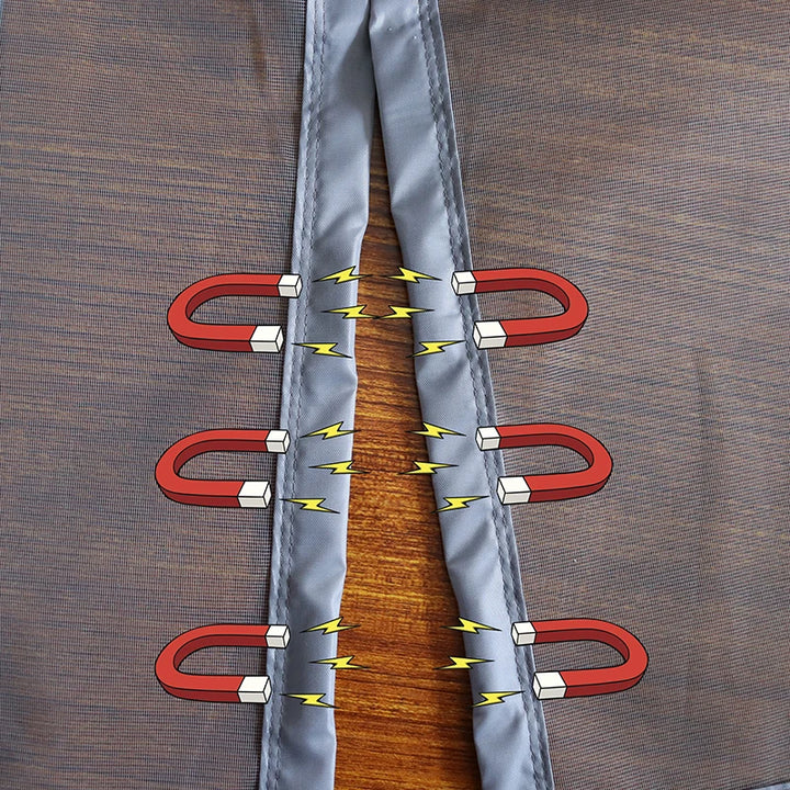 Moustiquaire de porte magnétique anti-insectes