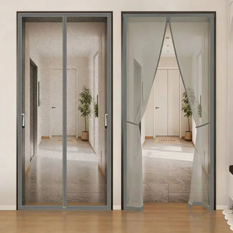 Moustiquaire de porte magnétique anti-insectes