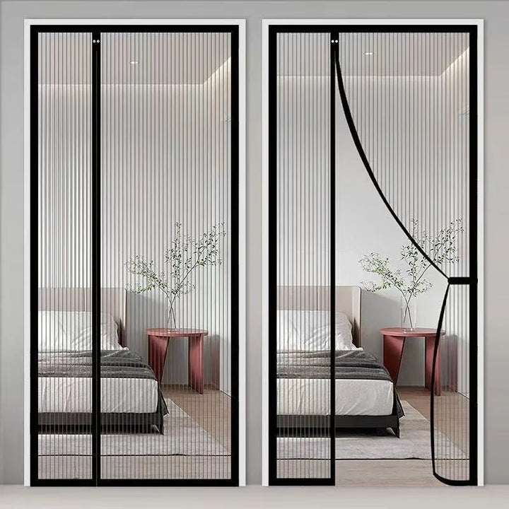 Moustiquaire de porte magnétique anti-insectes