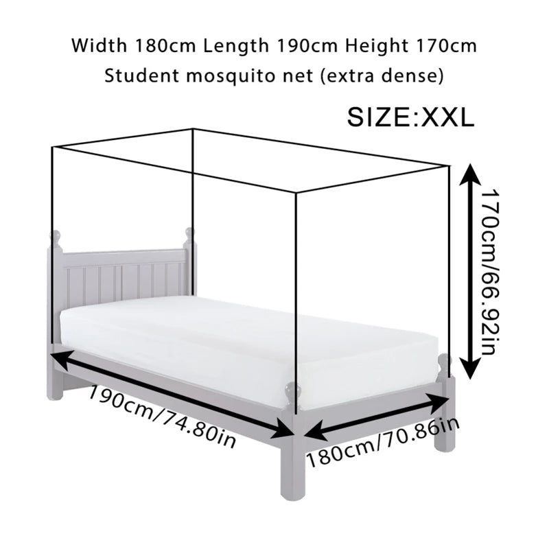 Moustiquaire de lit anti-moustiques pour chambre