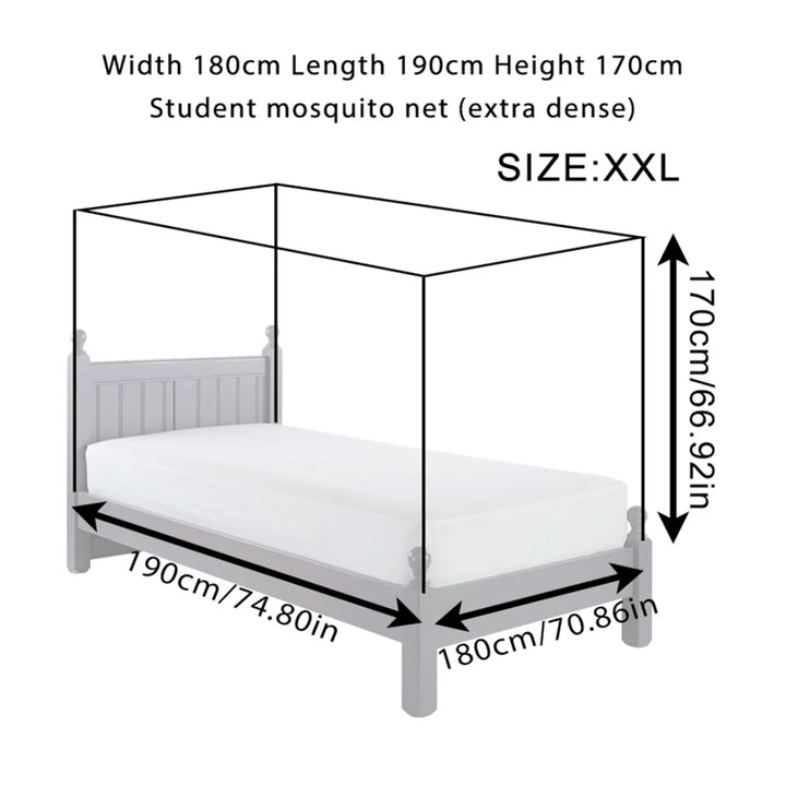 Moustiquaire de lit anti-moustiques pour chambre