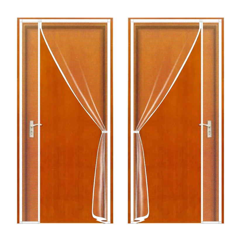 Moustiquaire de porte magnétique anti-insectes