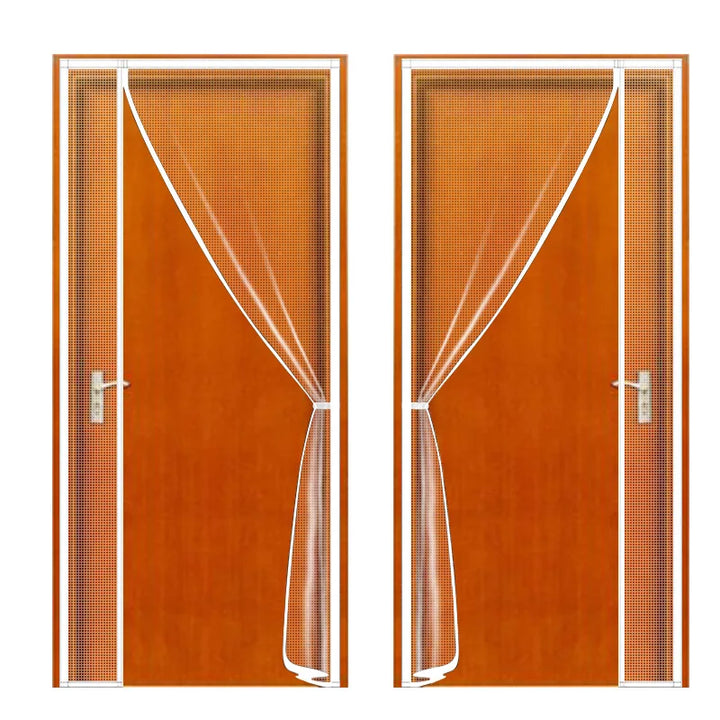 Moustiquaire de porte magnétique anti-insectes