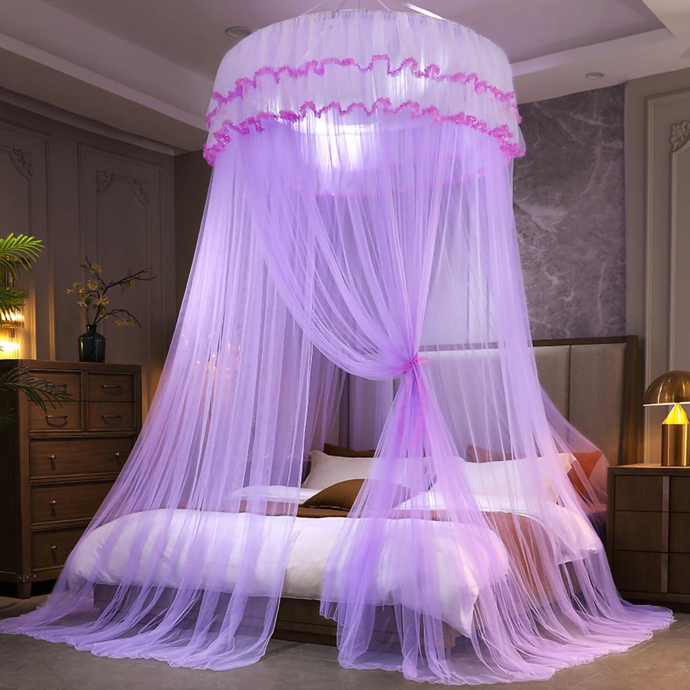 Moustiquaire de lit vert foncé anti-moustiques pour chambre