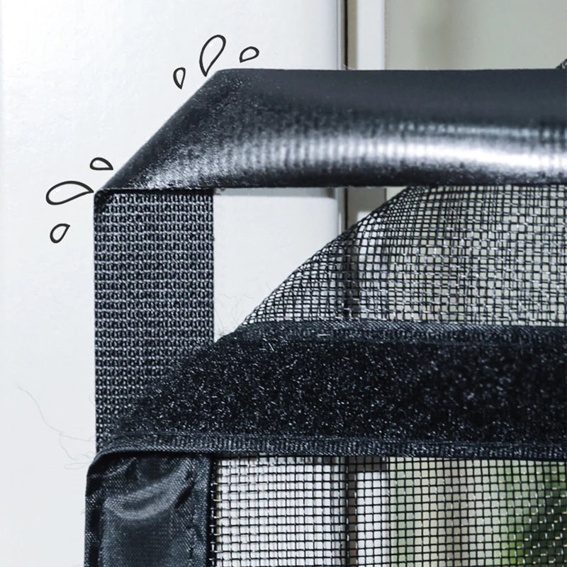 Moustiquaire de porte magnétique anti-insectes