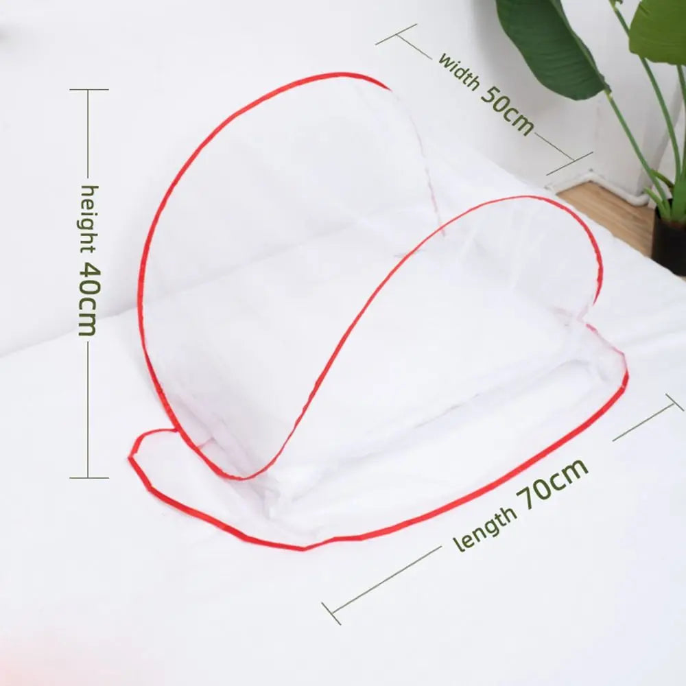 Moustiquaire de lit rouge anti-moustiques pour chambre