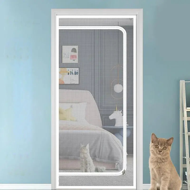 Moustiquaire de porte magnétique anti-insectes