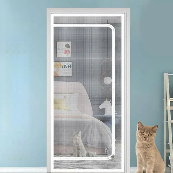Moustiquaire de porte magnétique anti-insectes