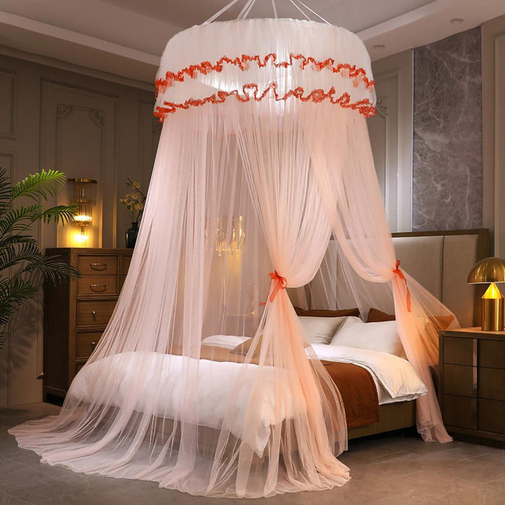 Moustiquaire de lit vert foncé anti-moustiques pour chambre