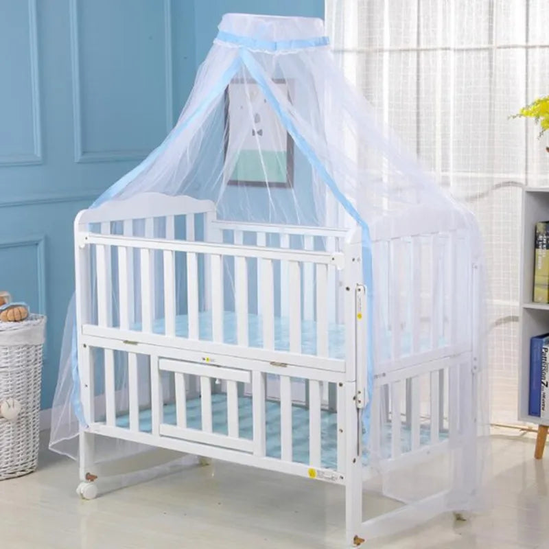 Moustiquaire de lit blanc anti-moustiques pour chambre