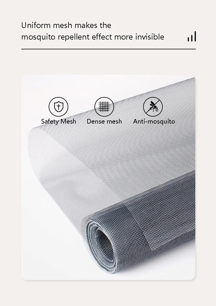 Moustiquaire de fenêtre auto-agrippante anti-moustiques