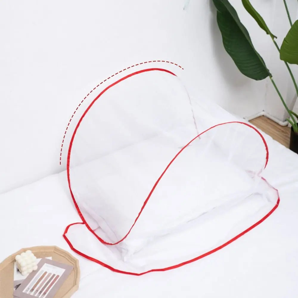 Moustiquaire de lit rouge anti-moustiques pour chambre