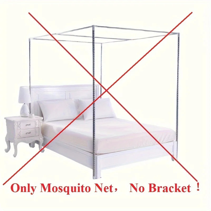 Moustiquaire de lit blanc anti-moustiques pour chambre