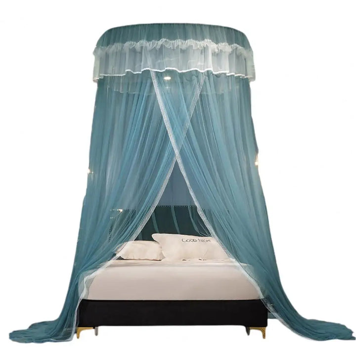 Moustiquaire de lit vert foncé anti-moustiques pour chambre