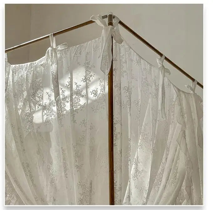 Moustiquaire de lit blanc 3 anti-moustiques pour chambre