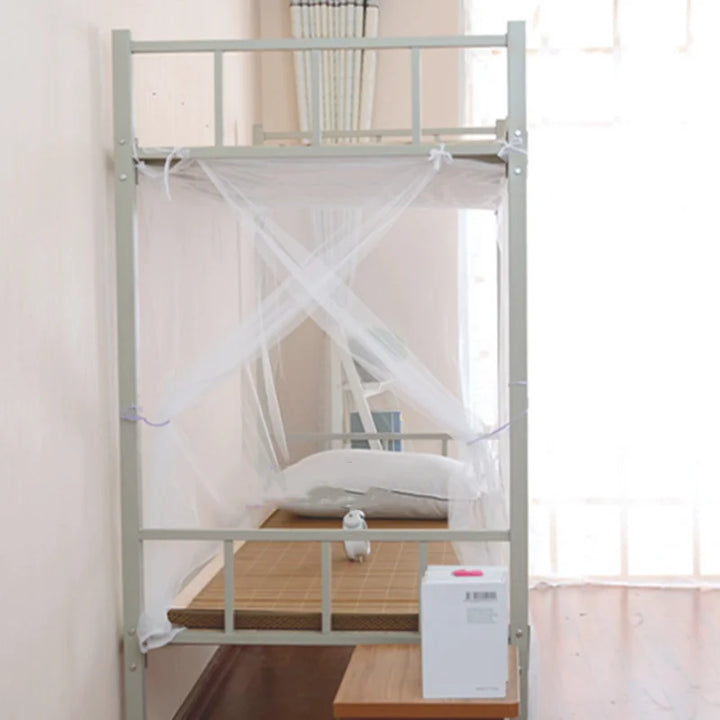 Moustiquaire de lit bleu anti-moustiques pour chambre