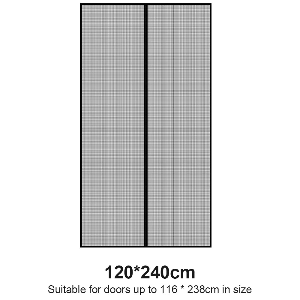 Moustiquaire de porte magnétique anti-insectes