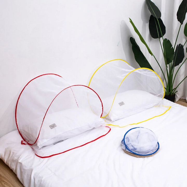 Moustiquaire de lit rouge anti-moustiques pour chambre