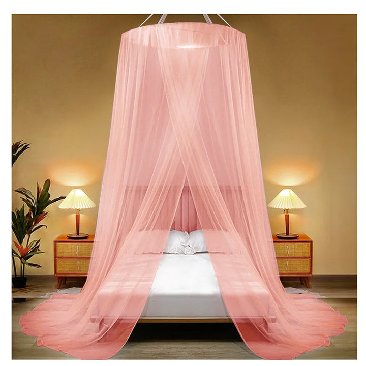 Moustiquaire de lit bleu anti-moustiques pour chambre