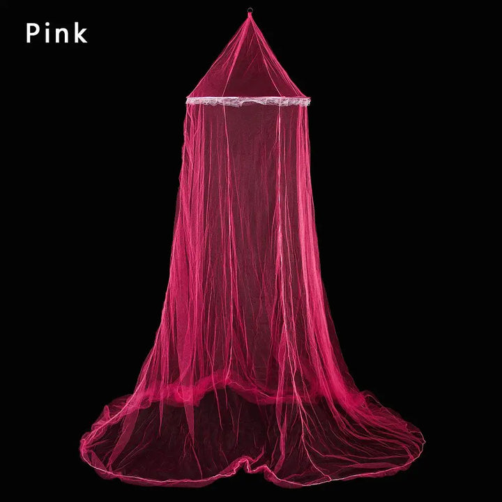 Moustiquaire de lit rose anti-moustiques pour chambre