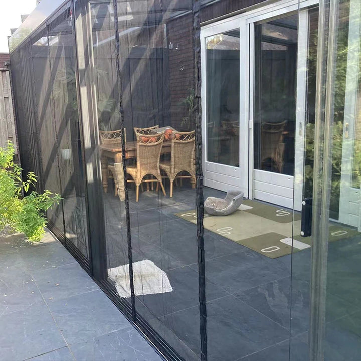 Moustiquaire de porte magnétique anti-insectes