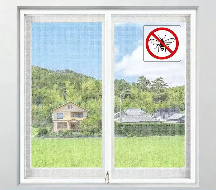 Moustiquaire de fenêtre auto-agrippante anti-moustiques