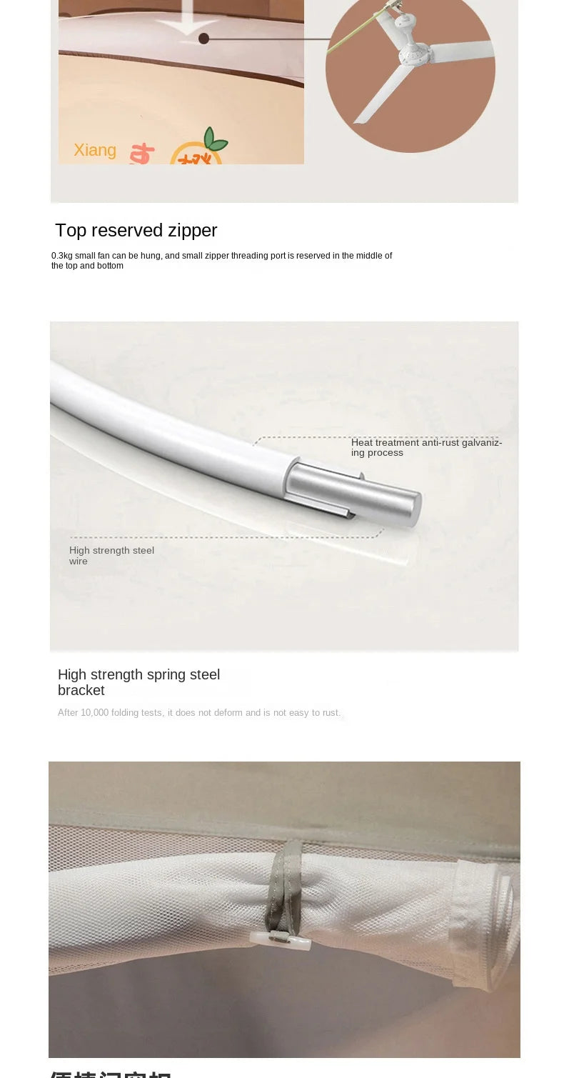Moustiquaire de lit anti-moustiques pour chambre