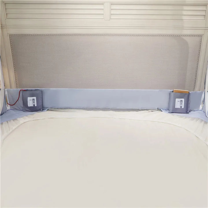 Moustiquaire de lit gris anti-moustiques pour chambre