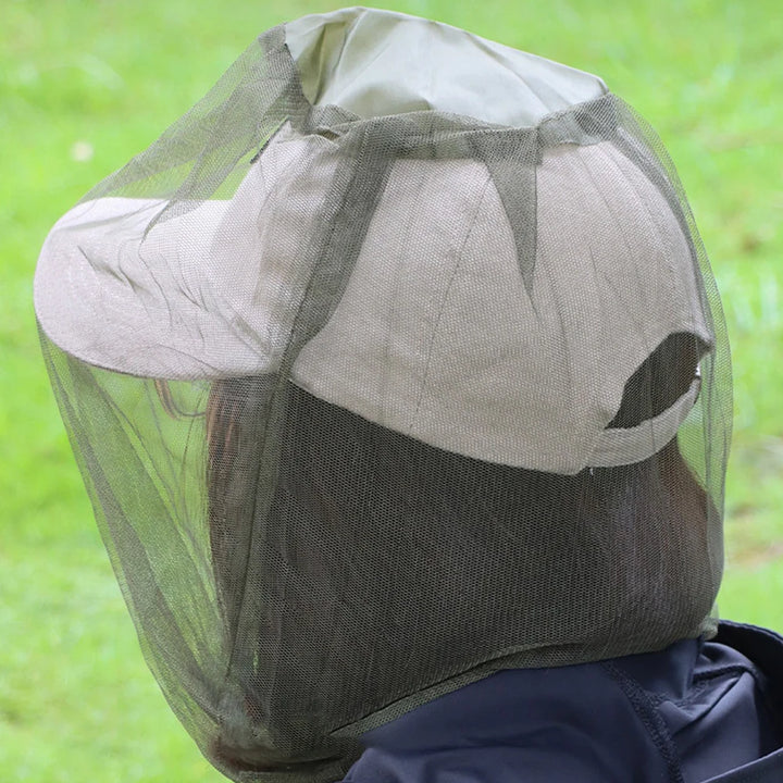Moustiquaire de tête pour pêche et randonnée