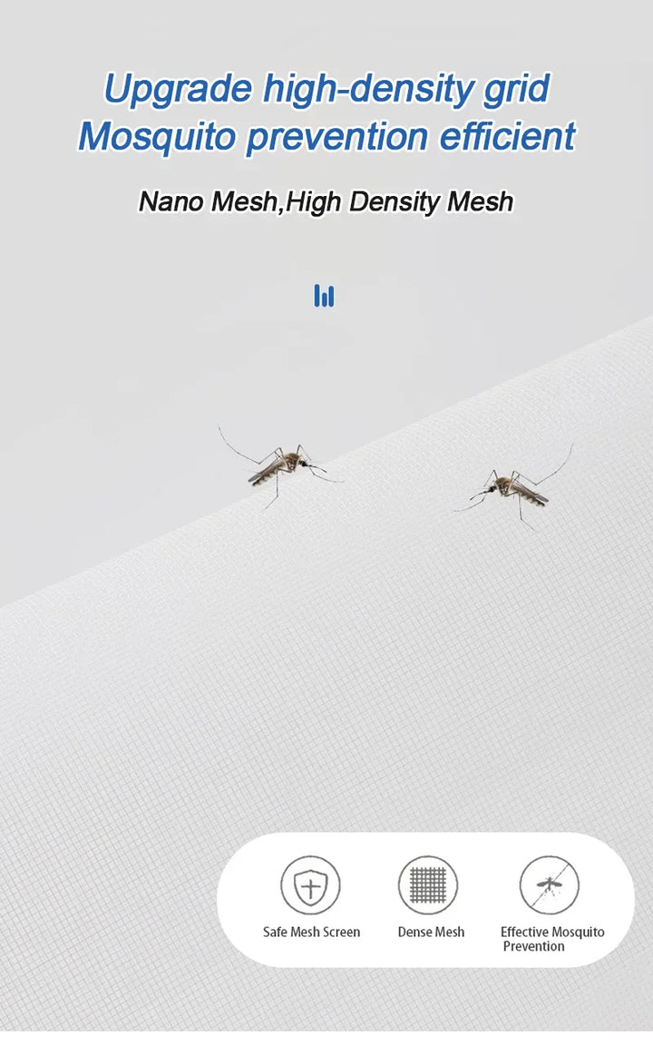 Moustiquaire de fenêtre auto-agrippante anti-moustiques