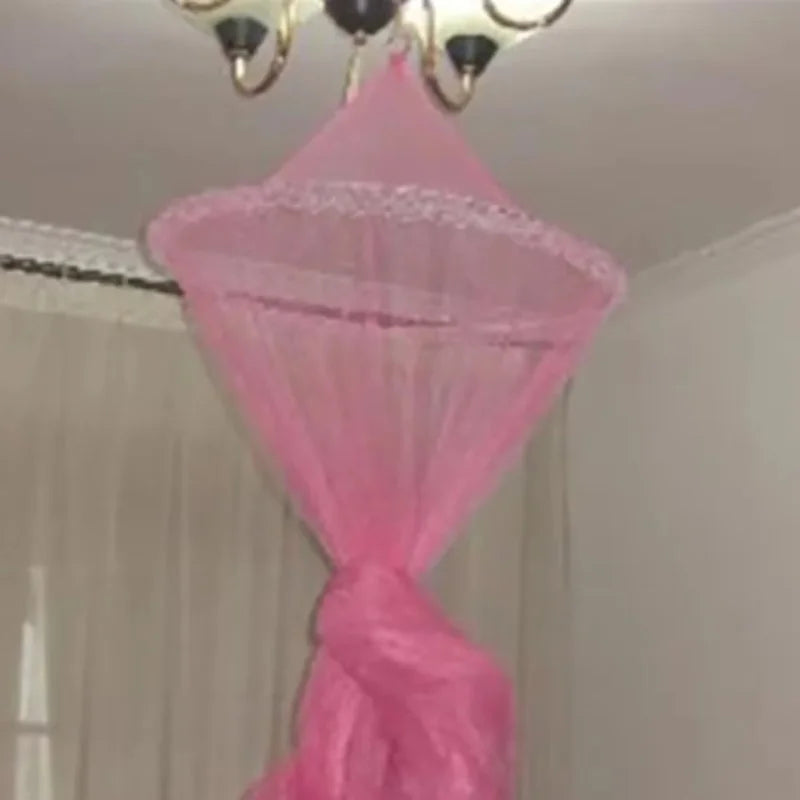 Moustiquaire de lit bleu anti-moustiques pour chambre