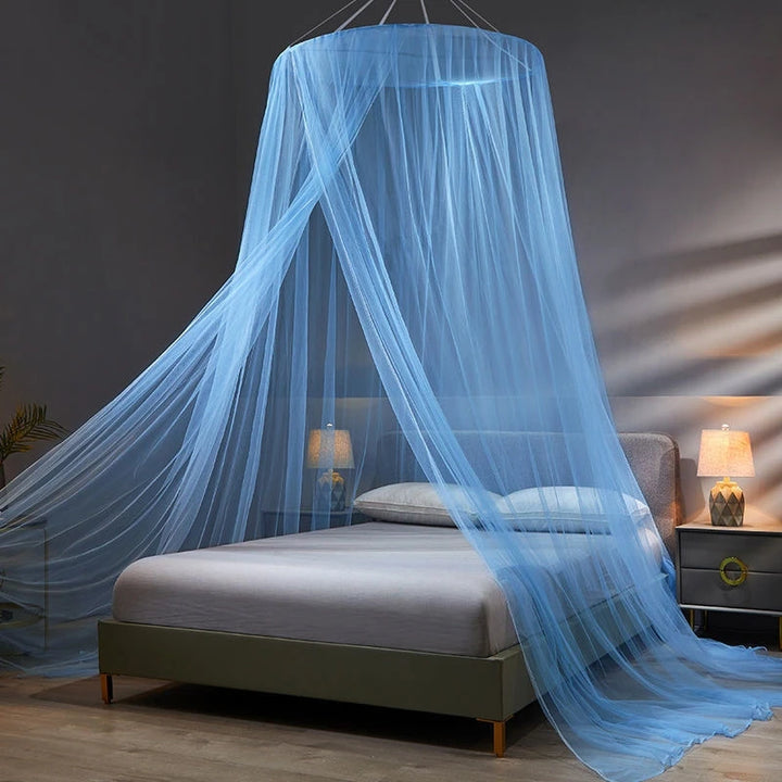 Moustiquaire de lit blanc anti-moustiques pour chambre
