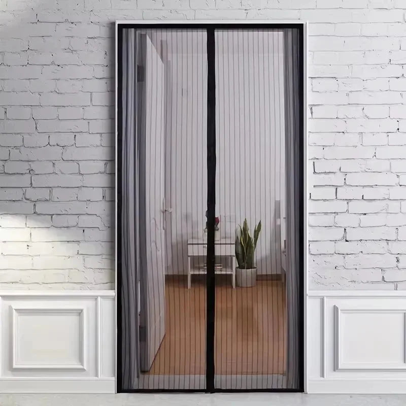 Moustiquaire de porte magnétique anti-insectes
