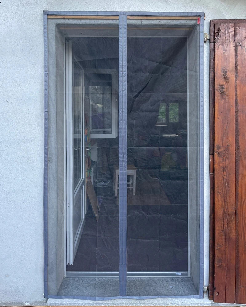 Moustiquaire de porte magnétique anti-insectes