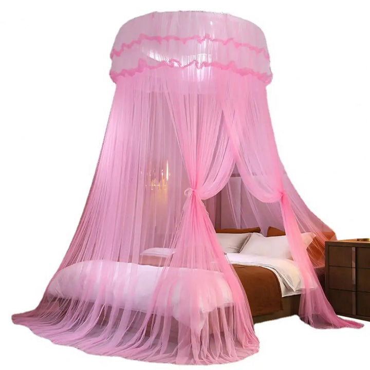 Moustiquaire de lit vert foncé anti-moustiques pour chambre