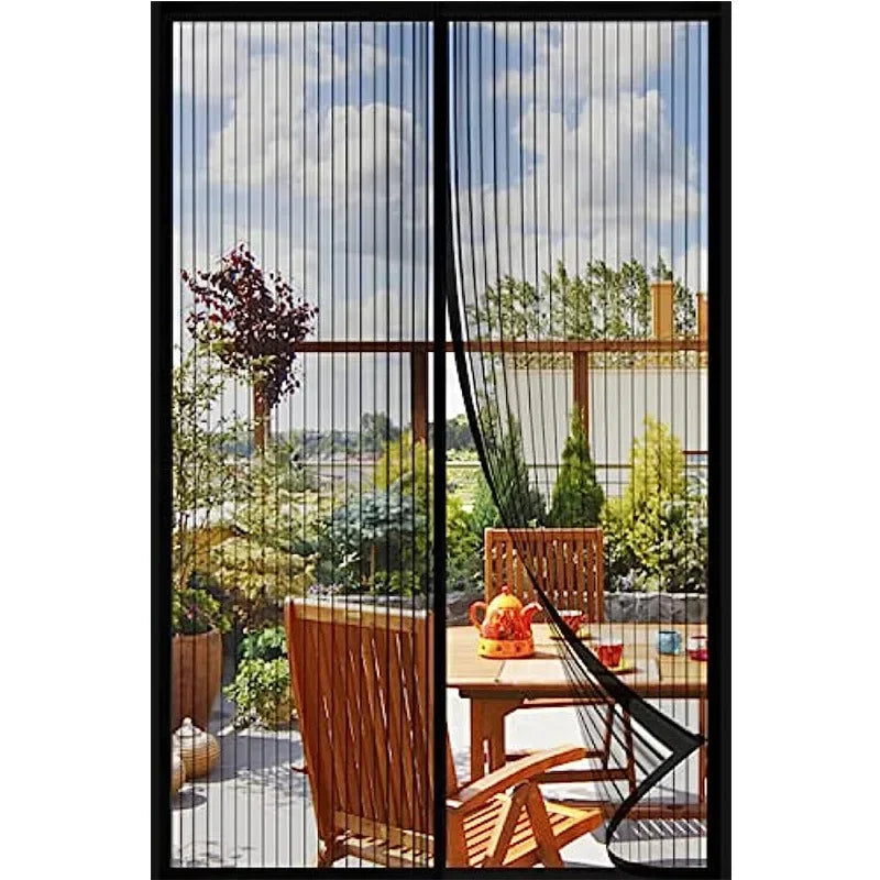 Moustiquaire de porte magnétique anti-insectes