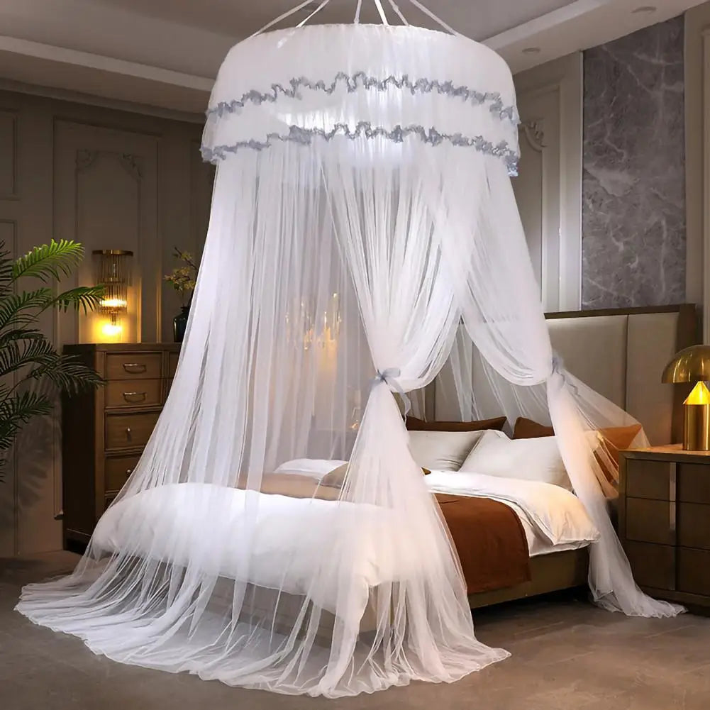 Moustiquaire de lit vert foncé anti-moustiques pour chambre