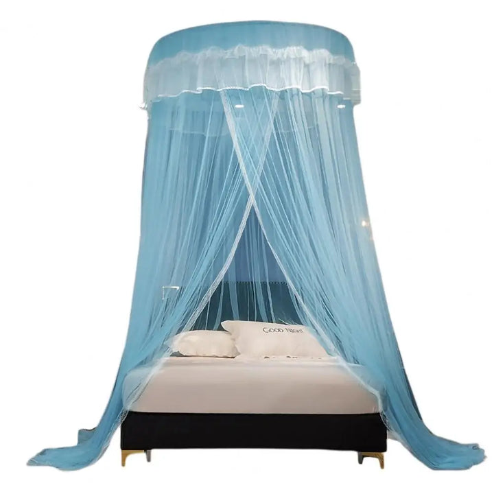 Moustiquaire de lit vert foncé anti-moustiques pour chambre