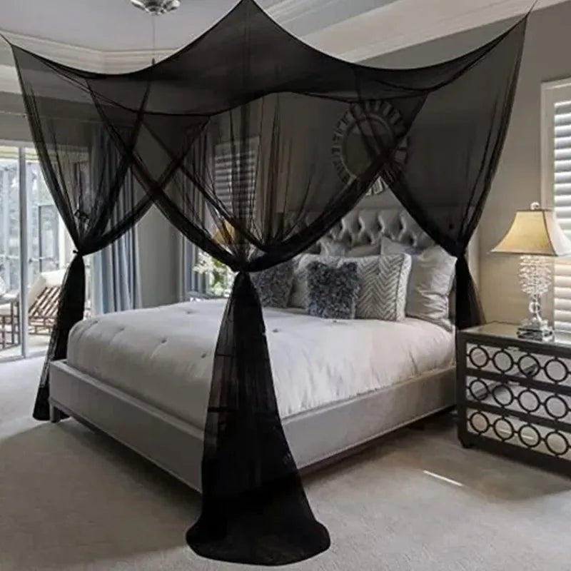 Moustiquaire de lit blanc anti-moustiques pour chambre