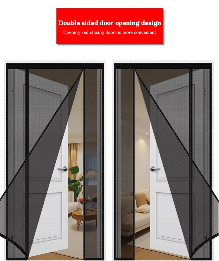Moustiquaire de porte magnétique anti-insectes