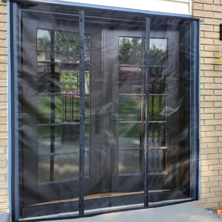 Moustiquaire de porte magnétique anti-insectes
