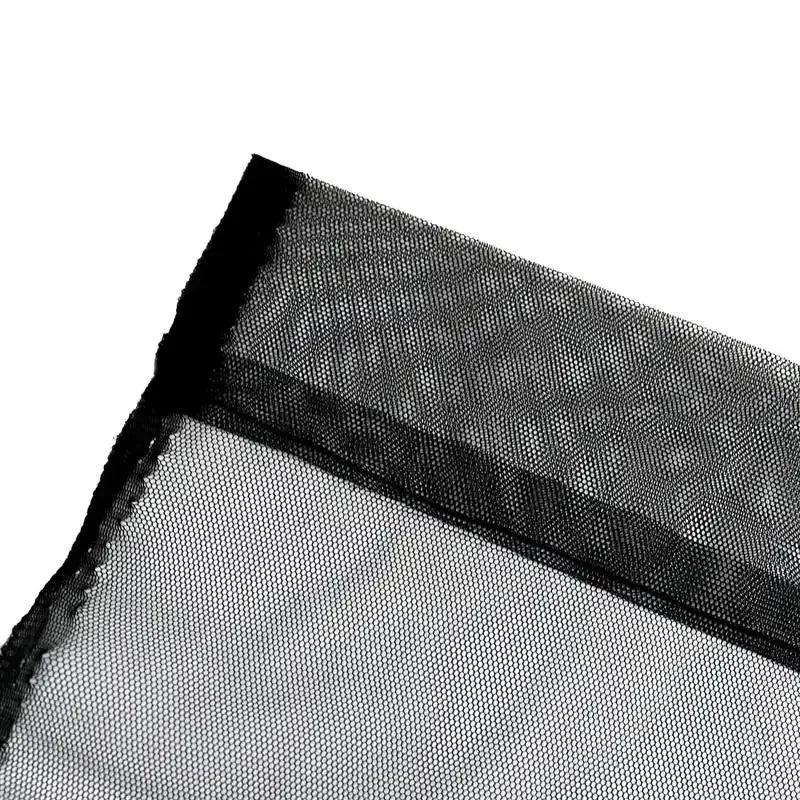 Filet anti-insectes de jardin noir à maille fine