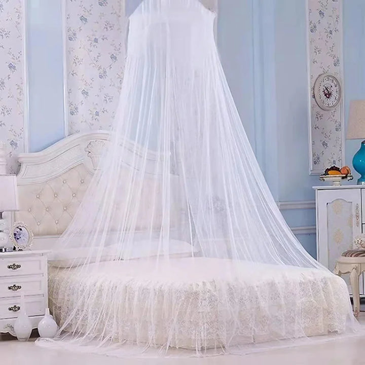Moustiquaire de lit bleu anti-moustiques pour chambre