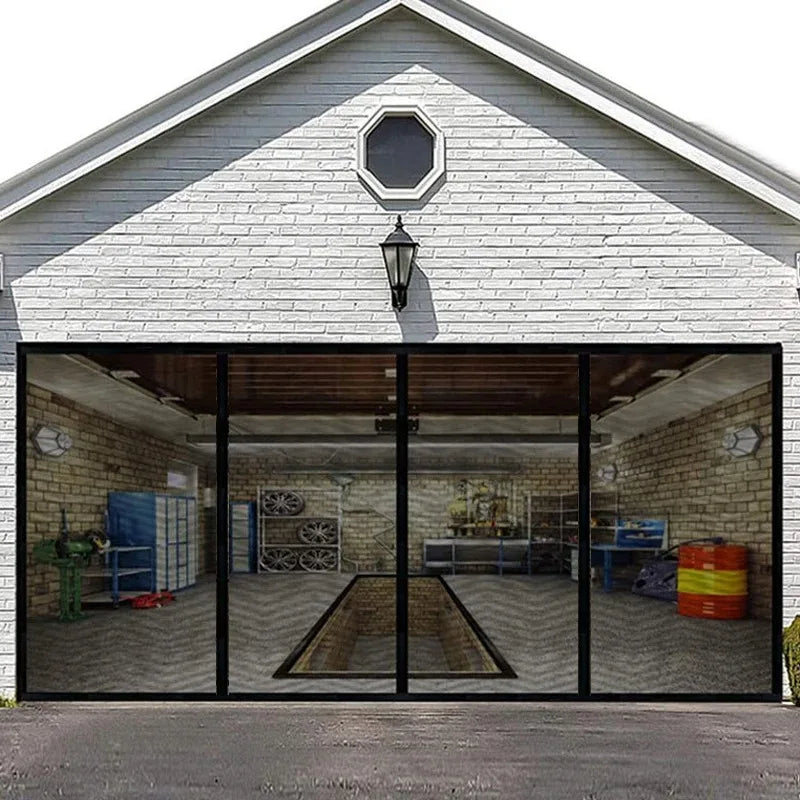 Moustiquaire de porte magnétique anti-insectes