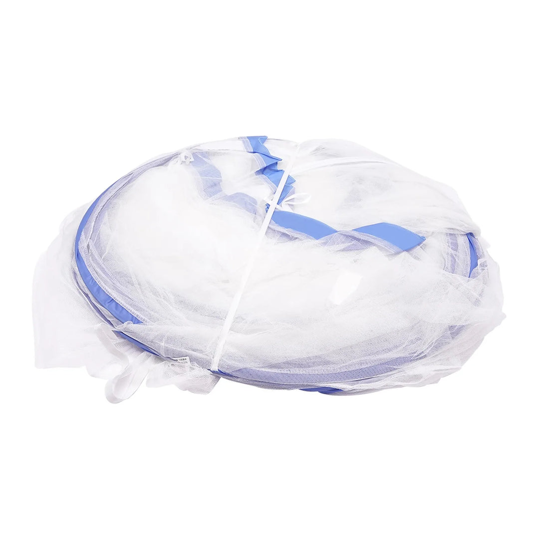 Moustiquaire de lit bleu anti-moustiques pour chambre