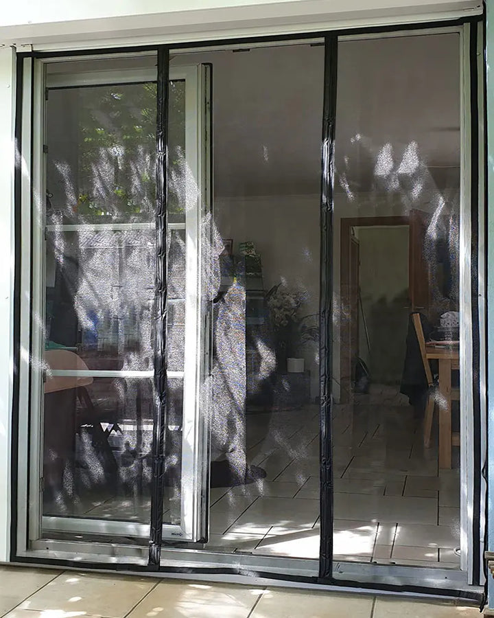 Moustiquaire de porte magnétique anti-insectes