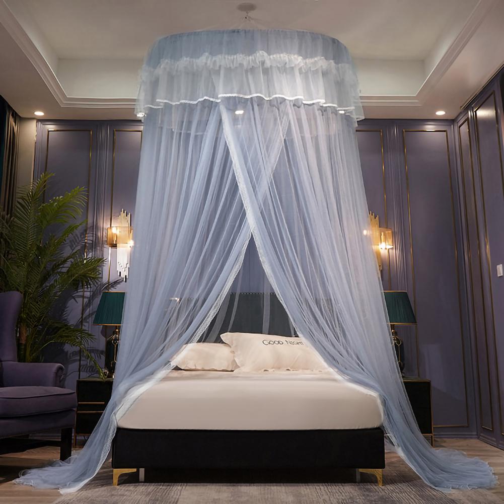 Moustiquaire de lit vert foncé anti-moustiques pour chambre